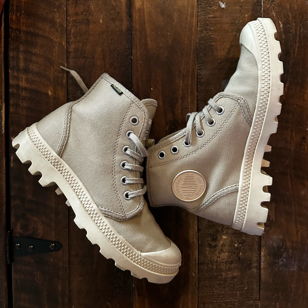 PALLADIUM L’ORIGINALE DEPUIS 1947 - High Top Canvas Boots